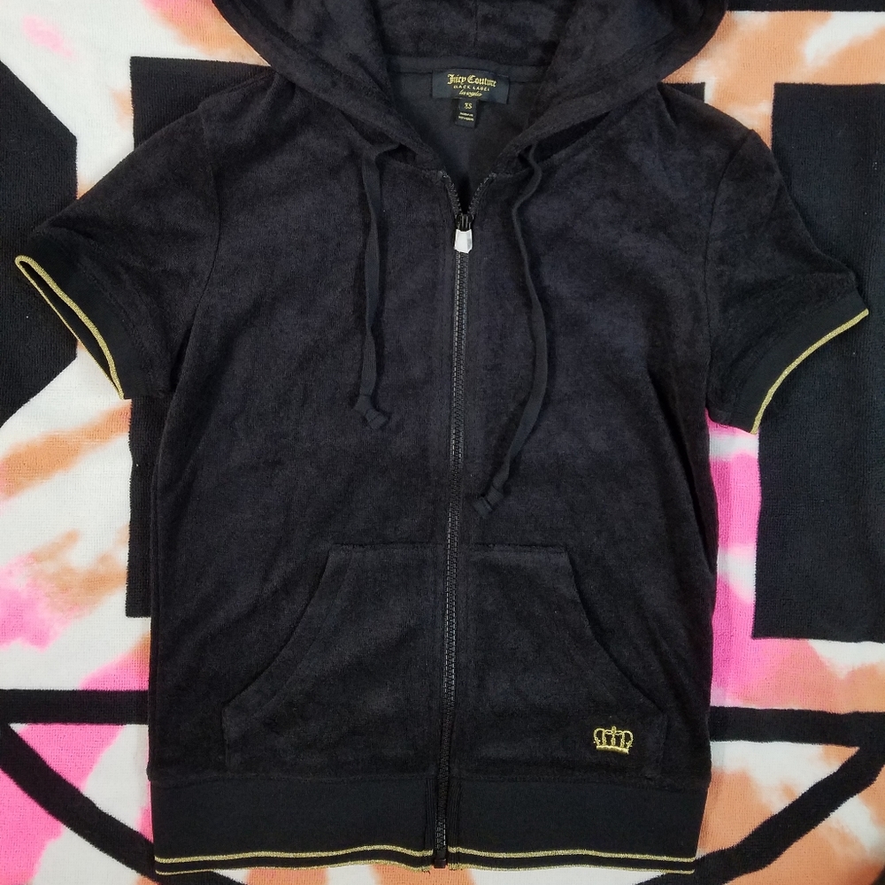 Juicy Couture Black Tracksuit Set
